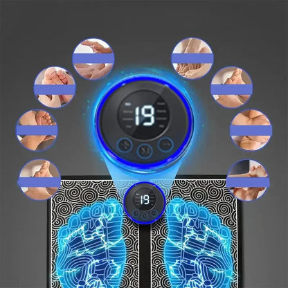 Portable Massage Foot Pad Massage Patch Massage Pen Cervical Neck and Back Full Body Massage Combination Set - Ai - TechWorld