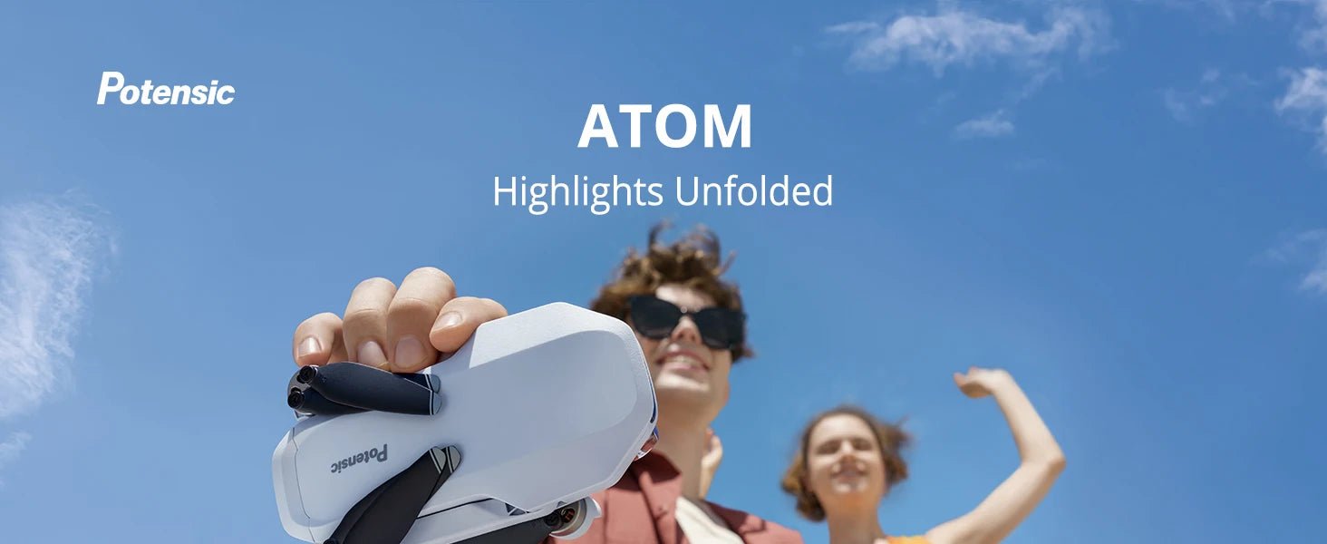 Potensic C0 Mini Drone 3 Axis Gimbal 6KM GPS 4K Professional Camera Drones Brushless RC Toy Quadcopter for Travel Gifts ATOM Ai-TechWorld