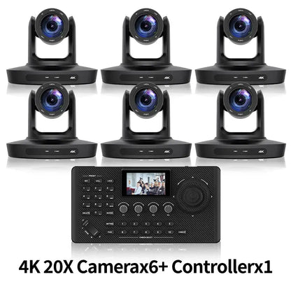 PTZ Camera 4K 20X Zoom Video Conference Camera Kit Church Meeting live broadcast PTZ camera Controller for Video Conferencing - Ai - TechWorld