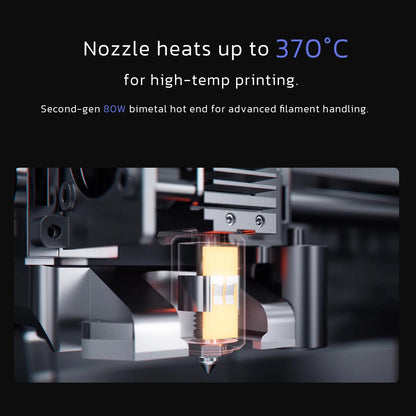 QIDI Plus 4 3D Printer, 600mm/s High-Speed 3D Printer withFull-auto Calibrati, Independent Dual Z-axis Motors, 55℃ Chamber Heat Ai-TechWorld