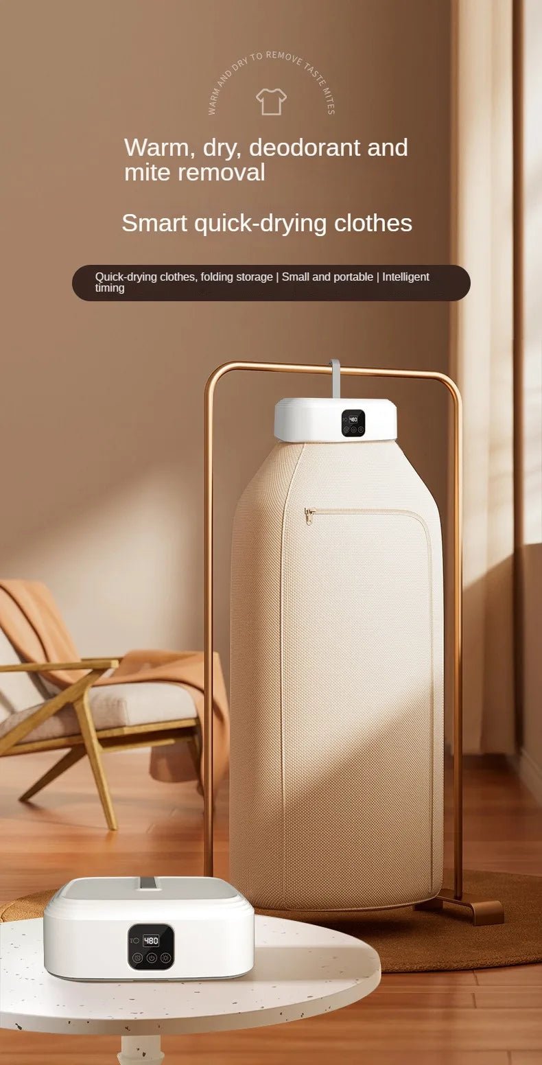 Remote Control Multifunctional Dryer Electric Clothes Home Cabinet Floor Machine Laundry Dryers Warm Air Dryer With Timing Home - Ai - TechWorld