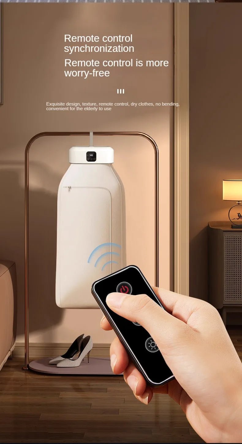 Remote Control Multifunctional Dryer Electric Clothes Home Cabinet Floor Machine Laundry Dryers Warm Air Dryer With Timing Home - Ai - TechWorld