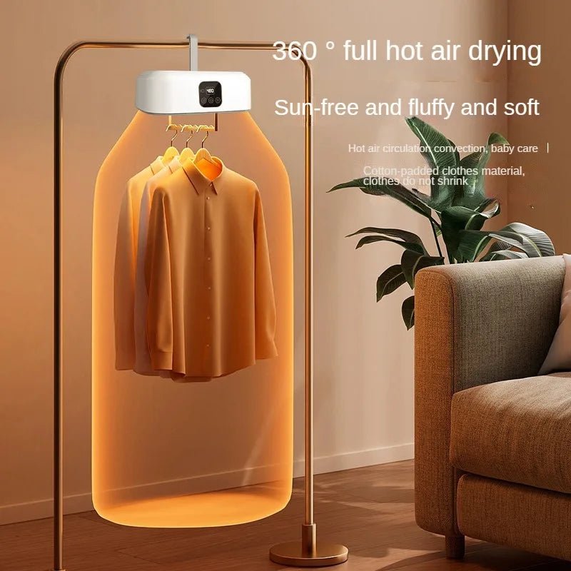 Remote Control Multifunctional Dryer Electric Clothes Home Cabinet Floor Machine Laundry Dryers Warm Air Dryer With Timing Home - Ai - TechWorld
