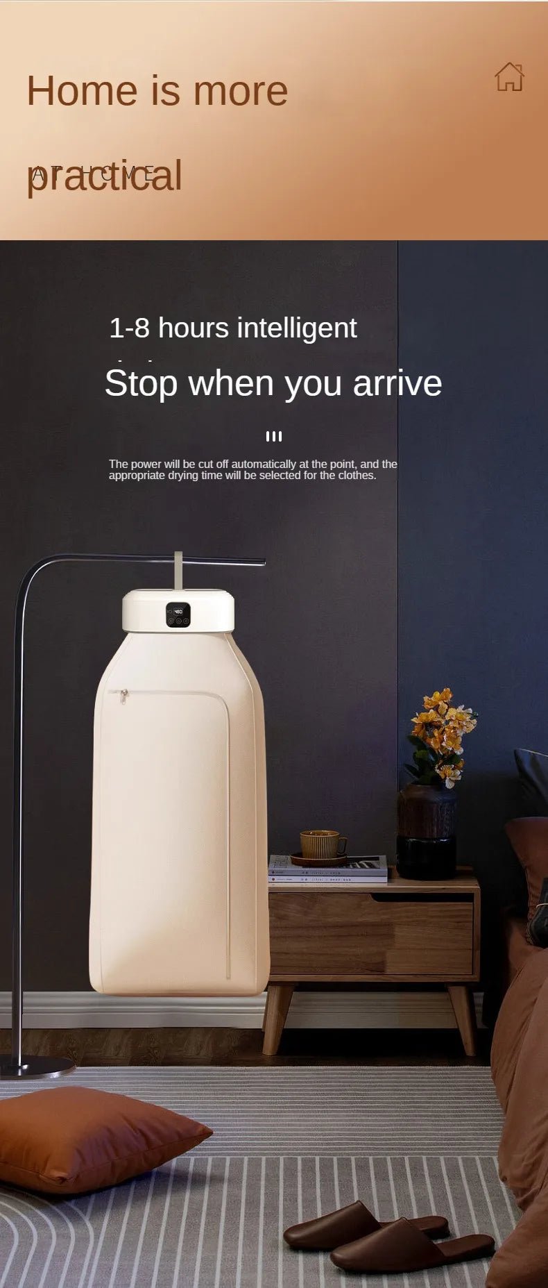 Remote Control Multifunctional Dryer Electric Clothes Home Cabinet Floor Machine Laundry Dryers Warm Air Dryer With Timing Home - Ai - TechWorld