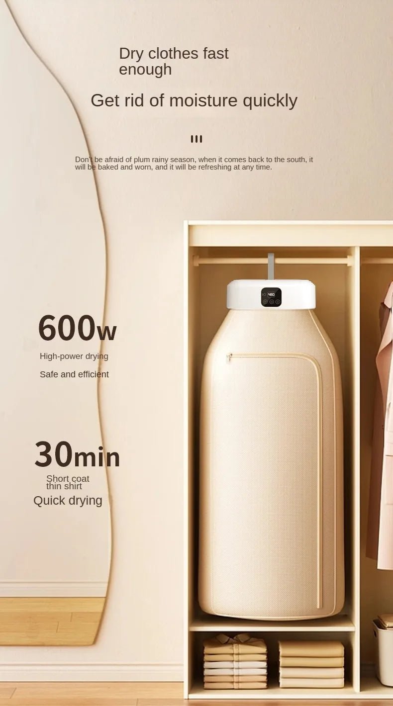 Remote Control Multifunctional Dryer Electric Clothes Home Cabinet Floor Machine Laundry Dryers Warm Air Dryer With Timing Home - Ai - TechWorld
