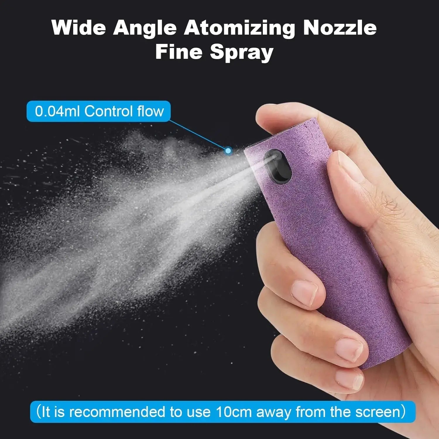 Screen Cleaner Spray Wipe for Laptop Monitor Phone PC Tablet Glass IPhone Touchscreen Polishing Cloth Cleaner Brush Cleaning Kit - Ai - TechWorld
