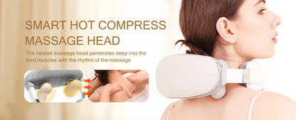 Simulated Finger Massage Multifunctional Massager, Adjustable in Multiple Gears, Fully Wrapped Shoulder and Neck Massage Shawl, Constant Temperature Heating + Stereo Kneading, Straight Muscle Strain Ai-TechWorld