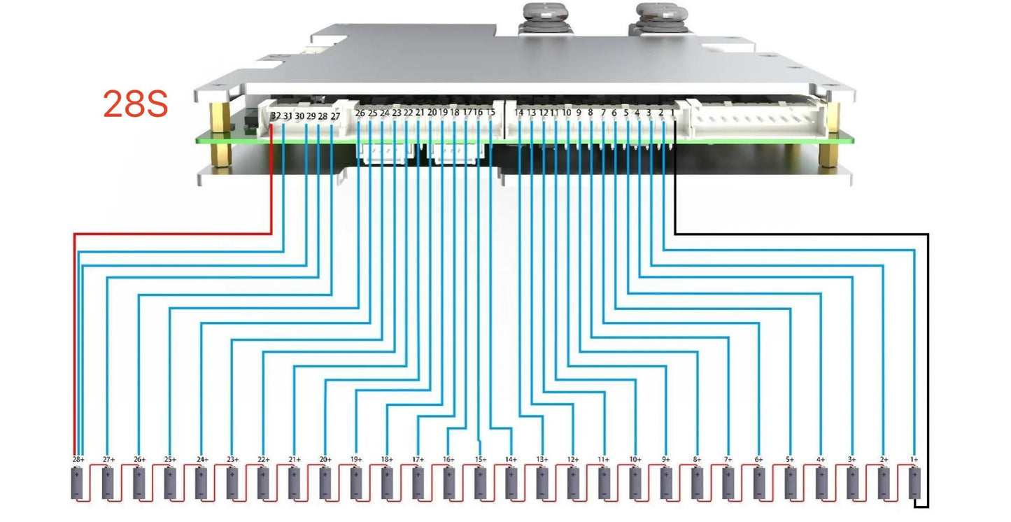 Smart 20S ~ 30S ANT BMS Lifepo4 li-ion LTO Battery Protection Board 220A 400A 170A 420A Bluetooth Phone 24S 26S 28S 84V 96V 126V Ai-TechWorld