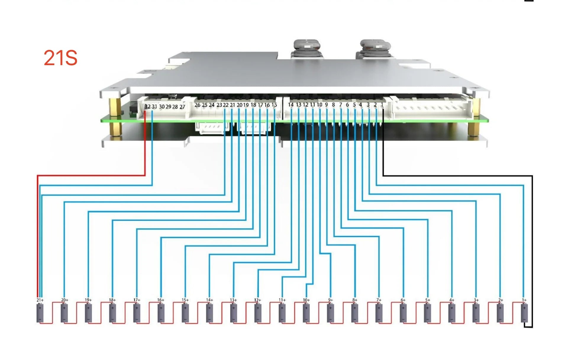 Smart 20S ~ 30S ANT BMS Lifepo4 li-ion LTO Battery Protection Board 220A 400A 170A 420A Bluetooth Phone 24S 26S 28S 84V 96V 126V Ai-TechWorld
