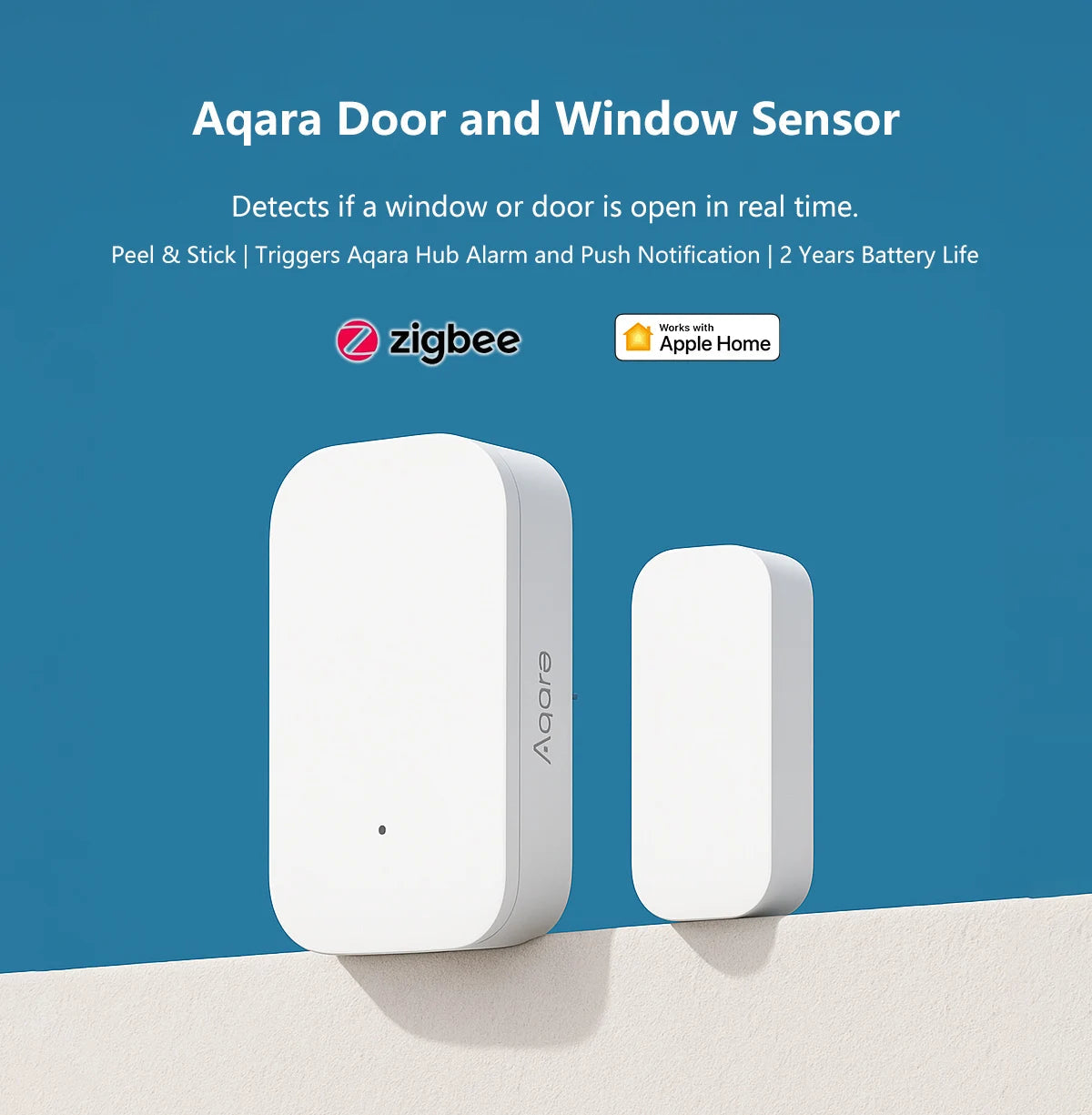 Smart Door & Window Sensor – Mini Wireless Security Sensor for Smart Homes ai-techworld
