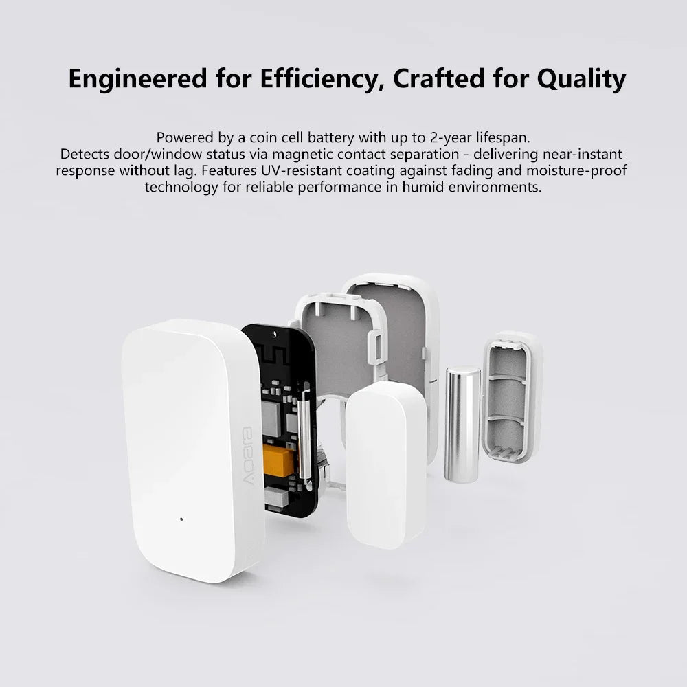 Smart Door & Window Sensor – Mini Wireless Security Sensor for Smart Homes ai-techworld