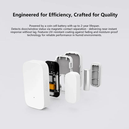 Smart Door & Window Sensor – Mini Wireless Security Sensor for Smart Homes ai-techworld