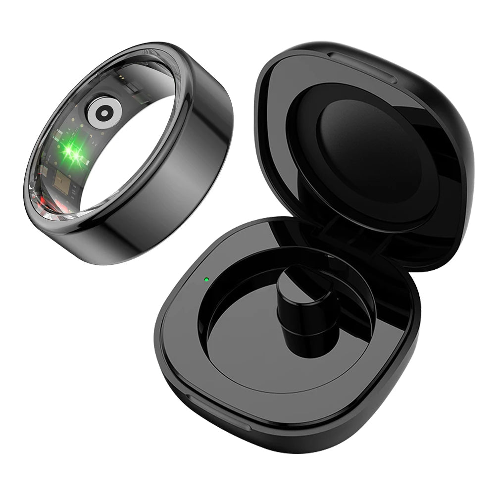 Smart Fitness Tracker Ring - Battery Life, 39 Days, Health Monitor, Waterproof - Ai - TechWorld