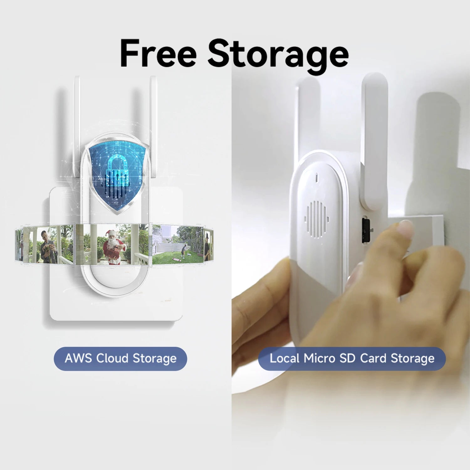Smart Home Video Doorbell Camera – 2.5K Resolution, Human Detection and Local Storage - Ai - TechWorld