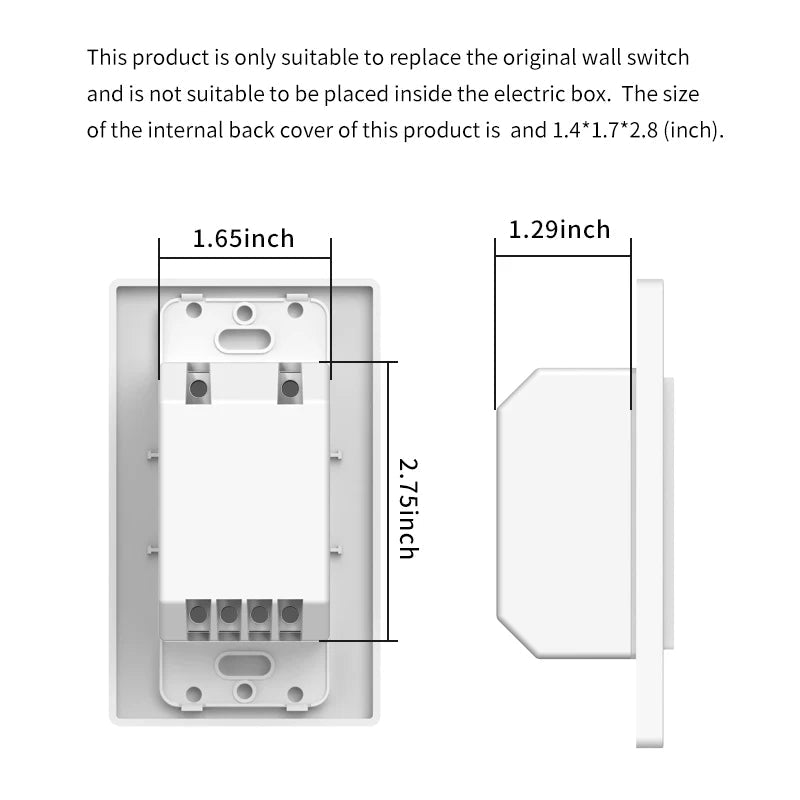Smart Light Switch | Works with Alexa & Google Home - Ai - TechWorld