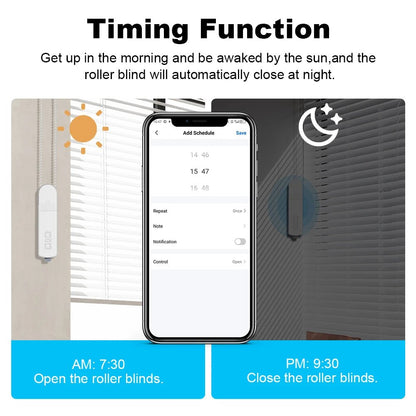 Smart Motorized Electric Roller Shutter Blind Curtain Motor – Voice and App Controlled - Alexa Google Home Alice - Ai - TechWorld