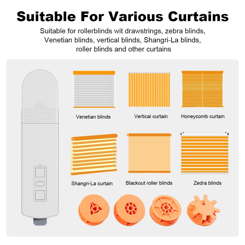 Smart Motorized Electric Roller Shutter Blind Curtain Motor – Voice and App Controlled - Alexa Google Home Alice - Ai - TechWorld
