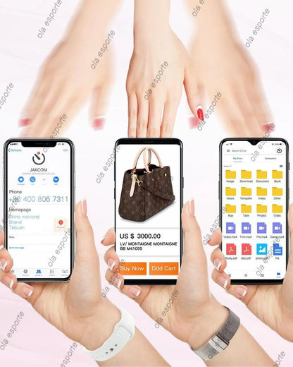Smart Nail Chip Skin-friendly Wireless Accessory NFC Electronics Touching Sensor Nail Chip for Girl Ai-TechWorld