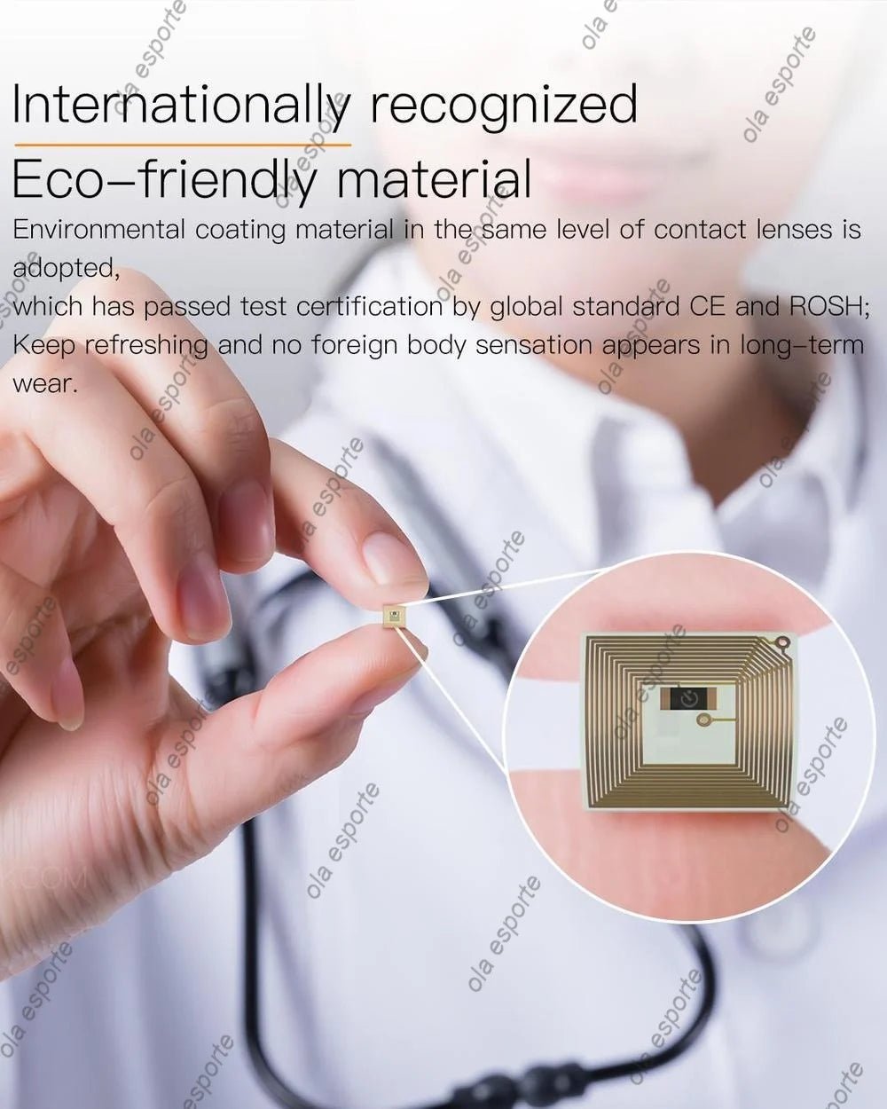 Smart Nail Chip Skin-friendly Wireless Accessory NFC Electronics Touching Sensor Nail Chip for Girl Ai-TechWorld