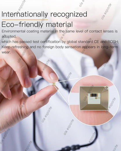 Smart Nail Chip Skin-friendly Wireless Accessory NFC Electronics Touching Sensor Nail Chip for Girl Ai-TechWorld