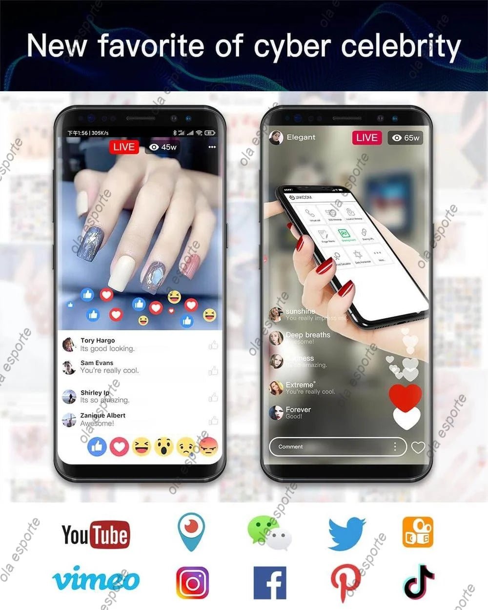 Smart Nail Chip Skin-friendly Wireless Accessory NFC Electronics Touching Sensor Nail Chip for Girl Ai-TechWorld