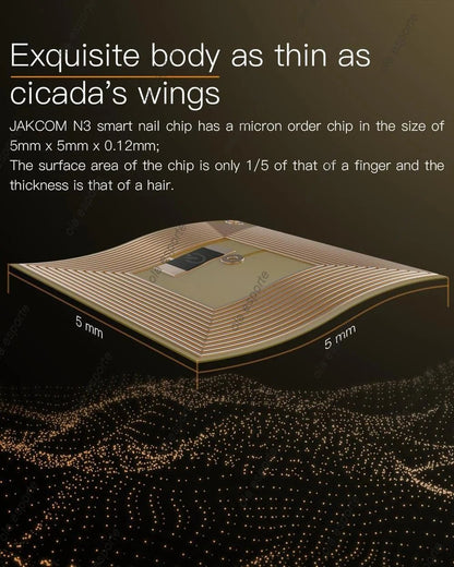 Smart Nail Chip Skin - friendly Wireless Accessory NFC Electronics Touching Sensor Nail Chip for Girl - Ai - TechWorld