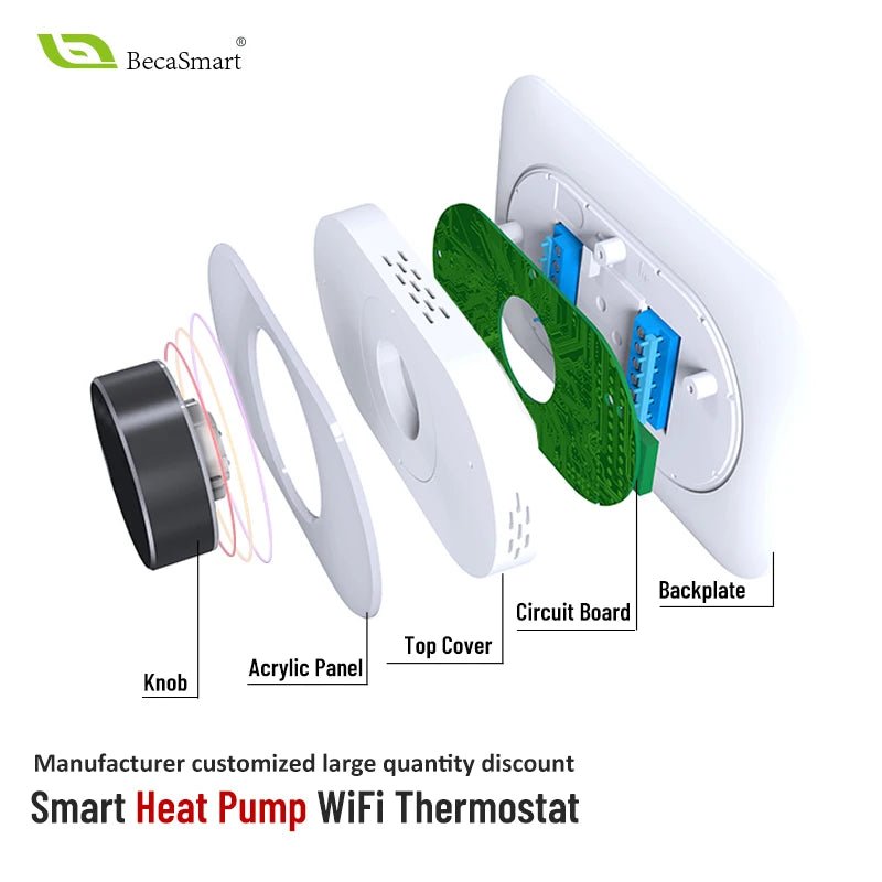 Smart Thermostat – Weekly Programmable, Works with Alexa and Google Assistant - Ai - TechWorld