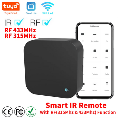 Smart Universal Remote Control - Compatible with Alexa, Google Home, Air Conditioners, TVs Ai-TechWorld