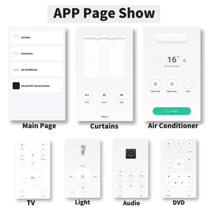 Smart Universal Remote Control - Compatible with Alexa, Google Home, Air Conditioners, TVs Ai-TechWorld