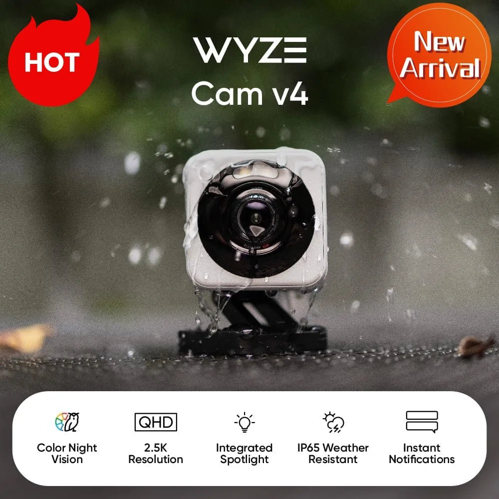 Smart WiFi Security Camera – Indoor/Outdoor Baby & Pet Monitor - Alexa - Google - Ai - TechWorld