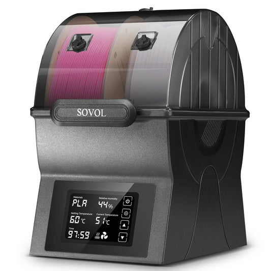 Sovol Filament Dryer & Storage Box: PTC Heater, Spool Holder - 3D Printer Filament Dehydrator Ai-TechWorld