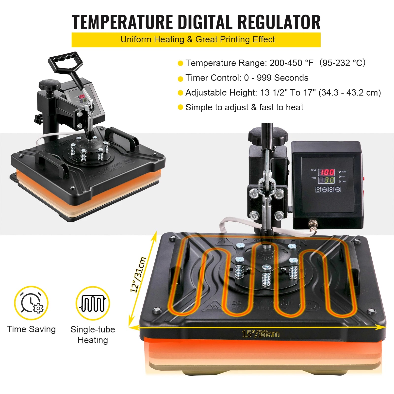 Ultimate 8-in-1 Heat Press Combo with Sublimation Printer for Mug & T-Shirt Printing Ai-TechWorld
