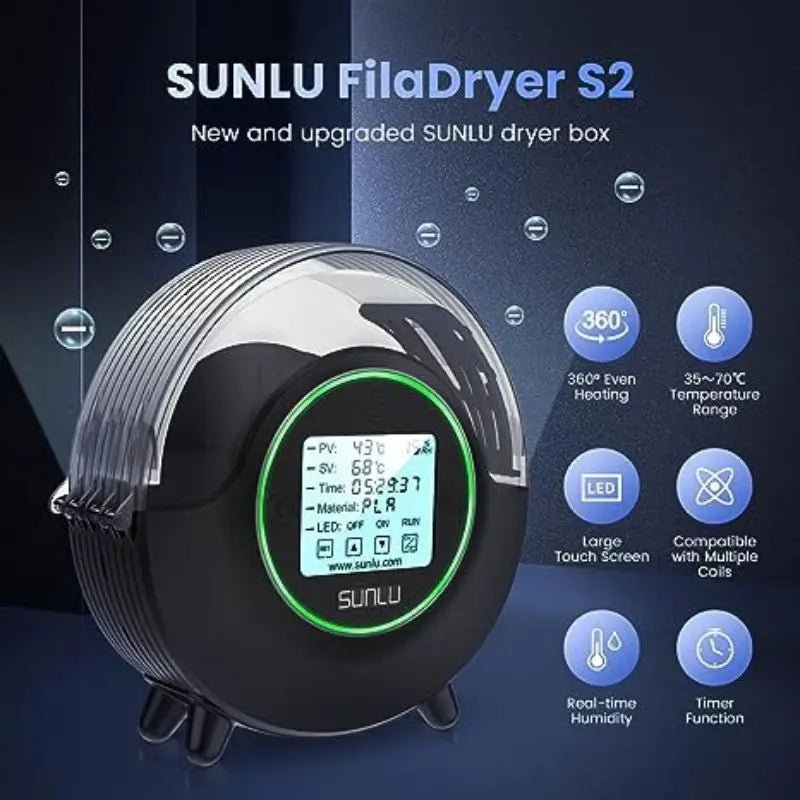 SUNLU 3D Filament Dryer Box - Keep Filament Dry, Storage Holder for 3D Printer Ai-TechWorld