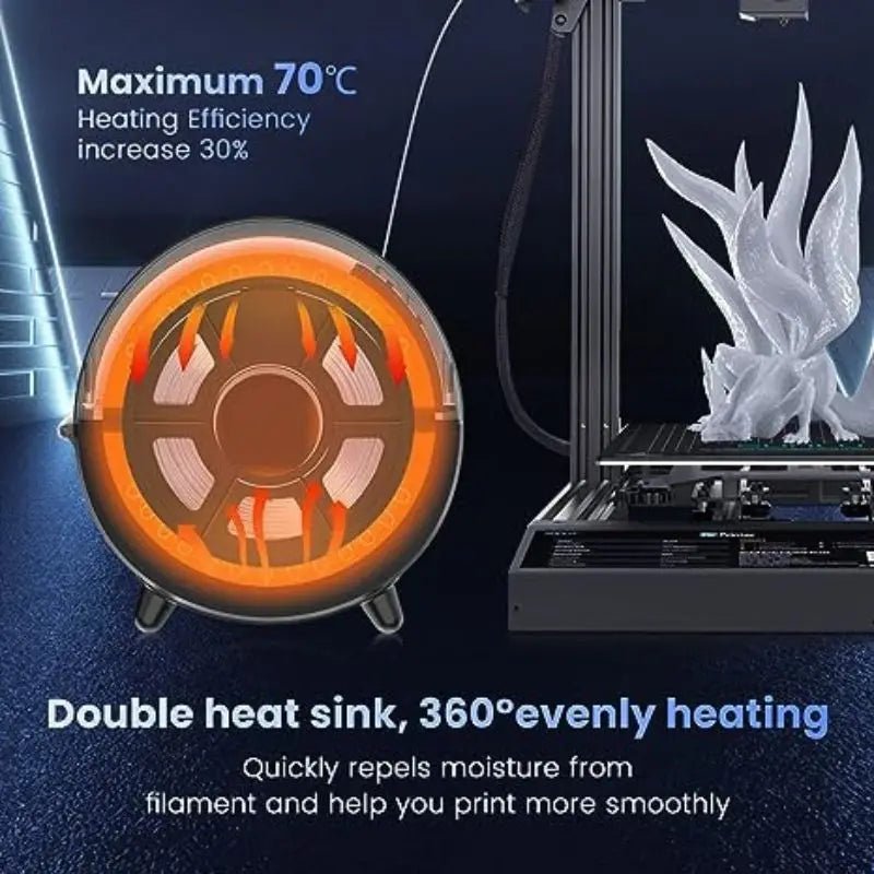 SUNLU 3D Filament Dryer Box - Keep Filament Dry, Storage Holder for 3D Printer Ai-TechWorld