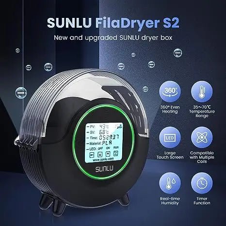SUNLU 3D Filament Dryer Box - Keep Filament Dry, Storage Holder for 3D Printer Ai-TechWorld