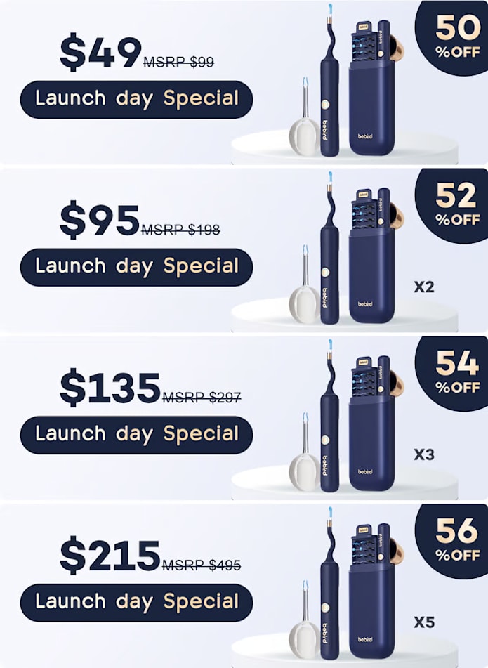 2025 New Bebird Earsight Plus I35R Ear Wax Removal Tool Camera Cleaner Kit- HD Wireless Flexible Otoscope, Pain-Free Ear Tweezer Ai-TechWorld 