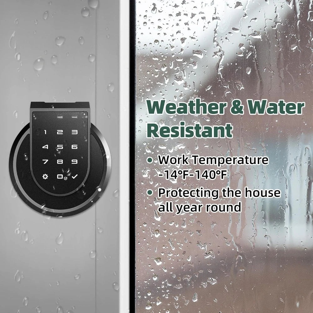 Touch Fingerprint Smart Lock – Biometric - Multiple Unlocking Methods Ai-TechWorld