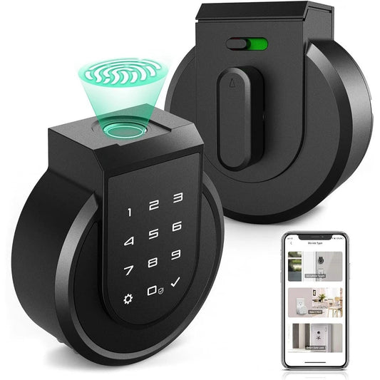 Touch Fingerprint Smart Lock – Biometric - Multiple Unlocking Methods Ai-TechWorld