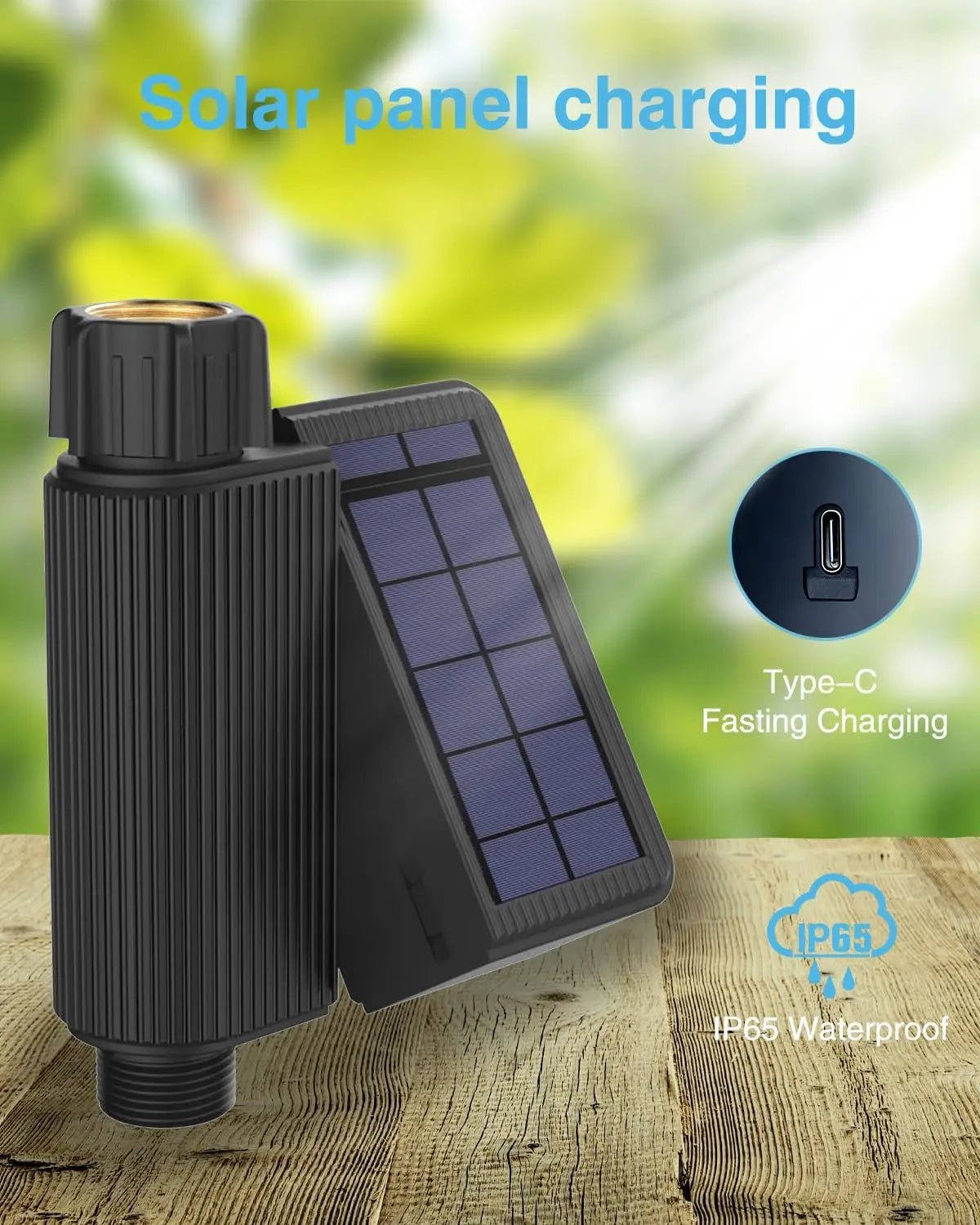 Tuya Smart WiFi Solar - Powered Watering Timer with Flow Meter – Drip Irrigation Controller - Ai - TechWorld