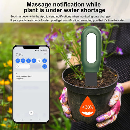 Tuya Smart Zigbee Soil Tester – Smart Temperature & Humidity Sensor for Plant Monitoring Ai-TechWorld