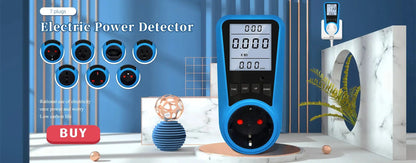 Tuya WiFi Smart Power Meter Over Under Voltage Protector Switch Current Voltage Monitor Relay Value Settable Circuit Breaker Ai-TechWorld