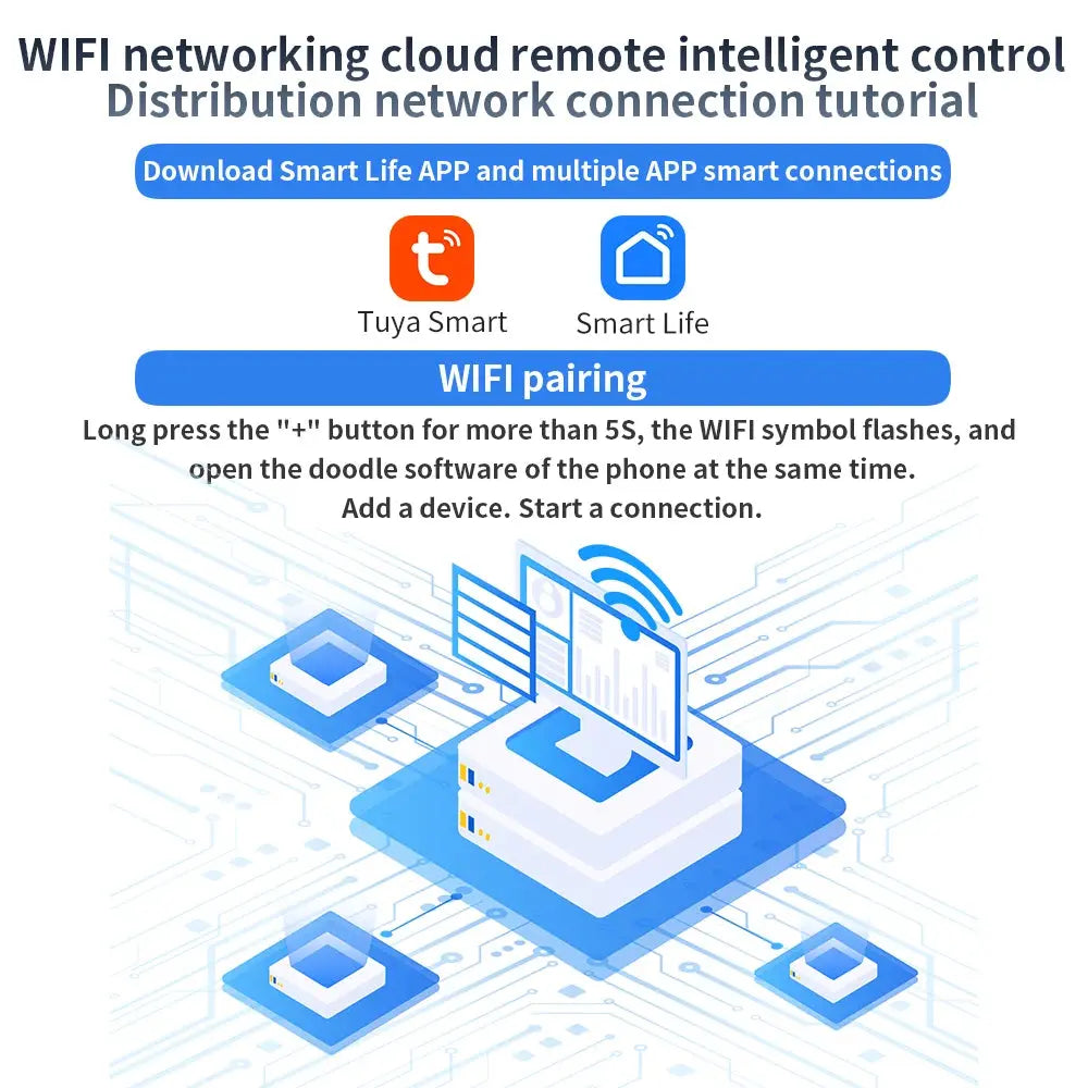 Tuya WiFi Smart Power Meter Over Under Voltage Protector Switch Current Voltage Monitor Relay Value Settable Circuit Breaker Ai-TechWorld