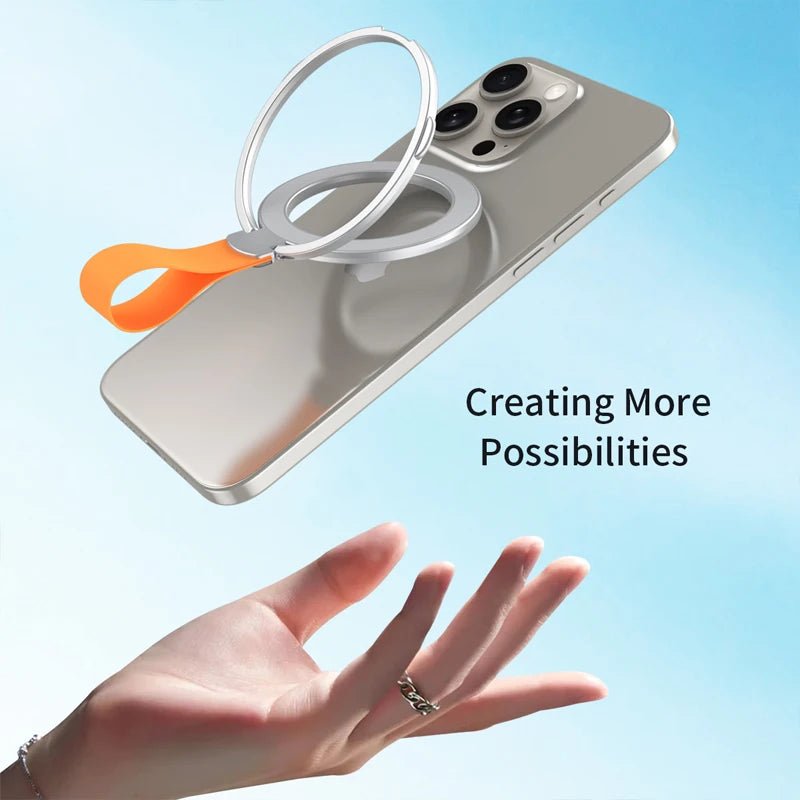 Universal Magnetic Phone Stand Grip Finger Ring Holder for iPhone Samsung Ai-TechWorld