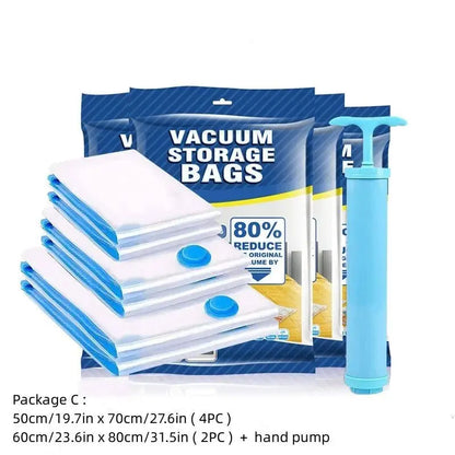 Vacuum compression bag electric pump suction pump Mini Vacuum Sealer Machine Space Saver for Clothes Food Organizer - Ai - TechWorld