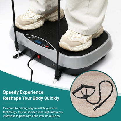 Vibration Plate Exercise Machine – Fat - Burning, Body Shaping - Ai - TechWorld
