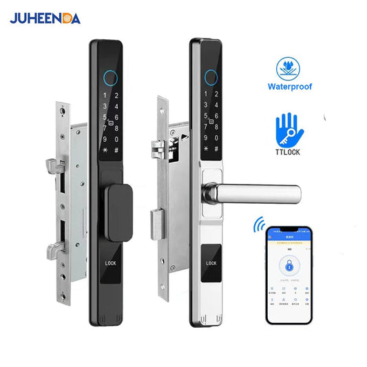 Waterproof Smart Lock for Sliding Doors - TTLock App Compatible ai-techworld