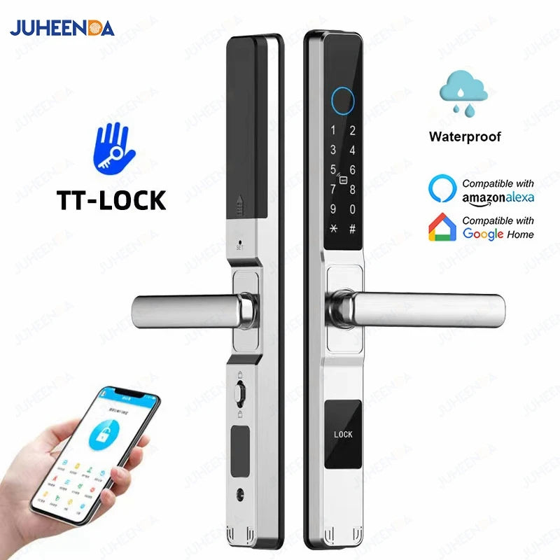 Waterproof Smart Lock for Sliding Doors - TTLock App Compatible ai-techworld