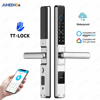 Waterproof Smart Lock for Sliding Doors - TTLock App Compatible ai-techworld