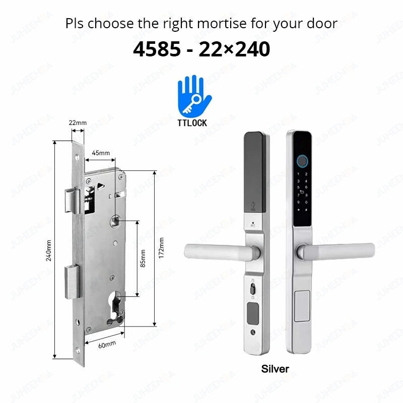 Waterproof Smart Lock for Sliding Doors - TTLock App Compatible ai-techworld