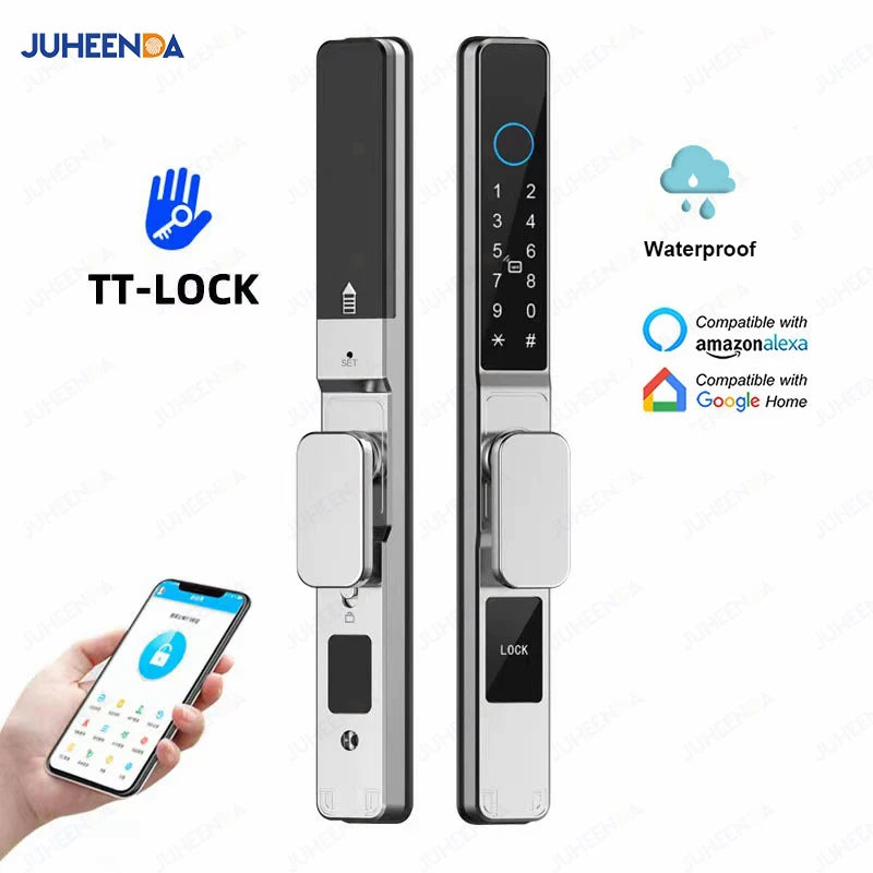Waterproof Smart Lock for Sliding Doors - TTLock App Compatible ai-techworld